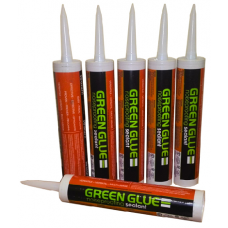 Звукоизоляционный герметик для швов Green Glue, туба 828 мл